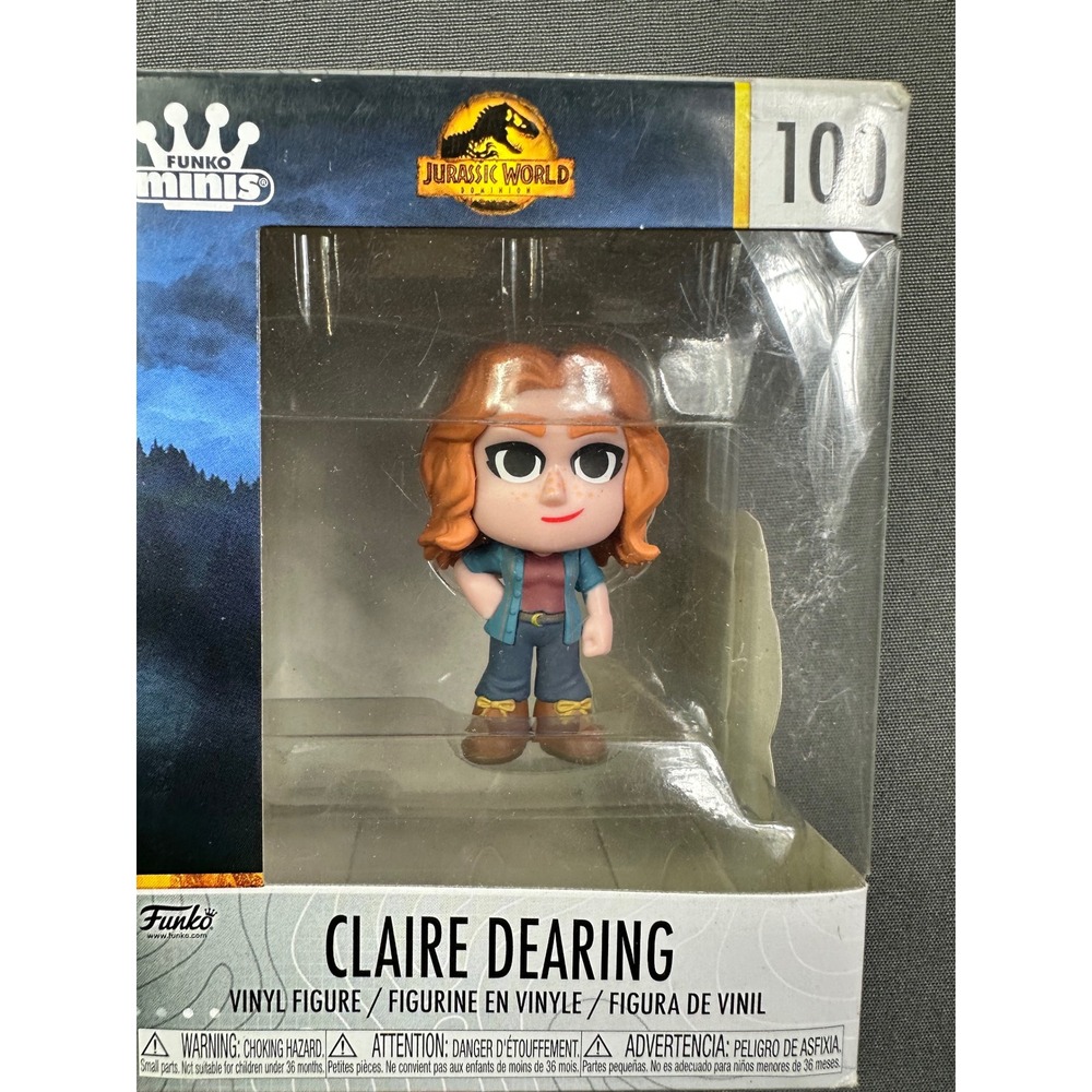 Funko Minis Jurassic World Dominion Claire Dearing Vinyl Figure 100
